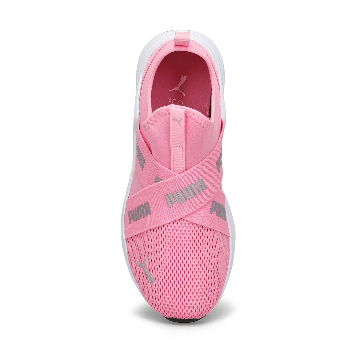 Puma Girl's Puma Wired Slip On Sneaker - Pink | SoftMoc.com