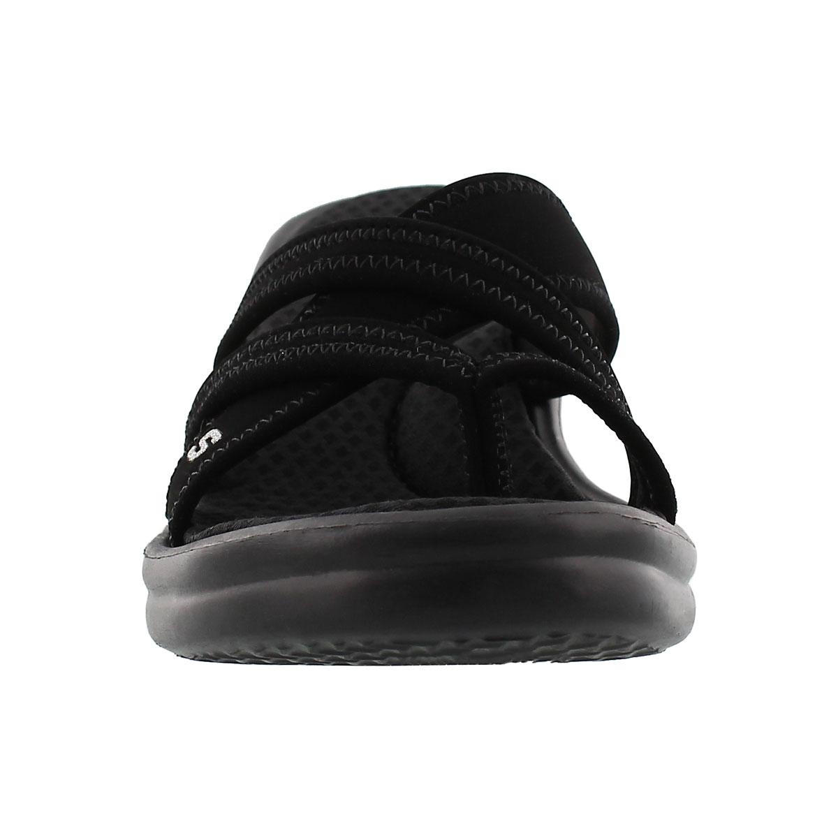 Lds Young At Heart black wedge sandal