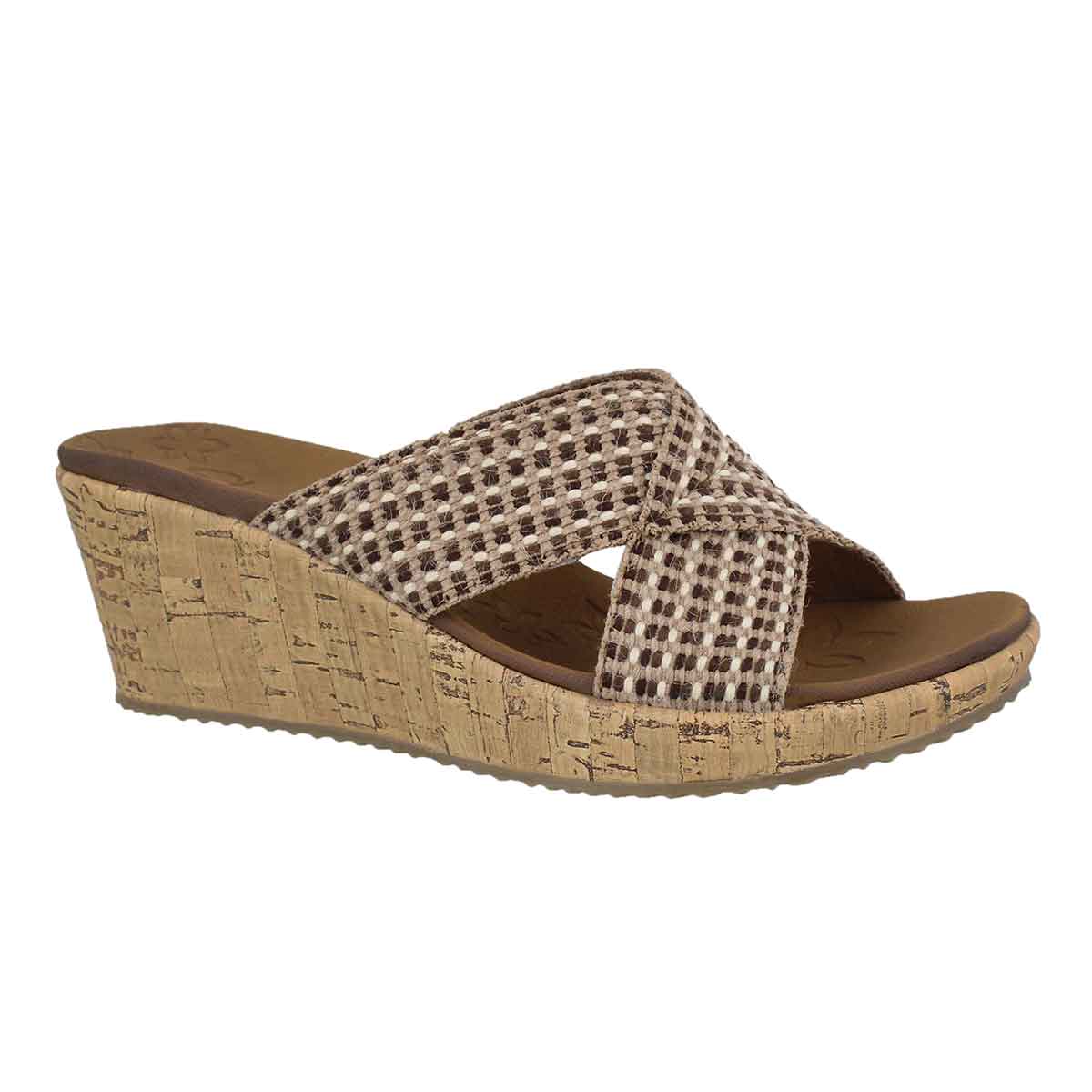 Women's BEVERLEE DELIGHTED natural wedge sandals