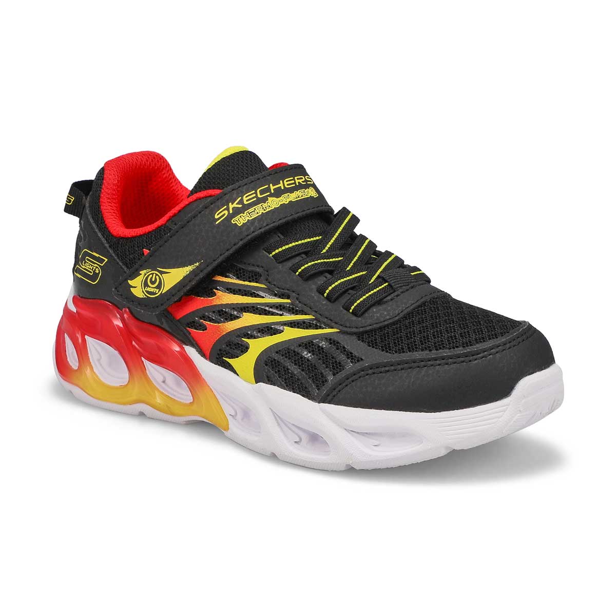 Boys Thermo-Flash 2.0 Sneaker - Black/Red