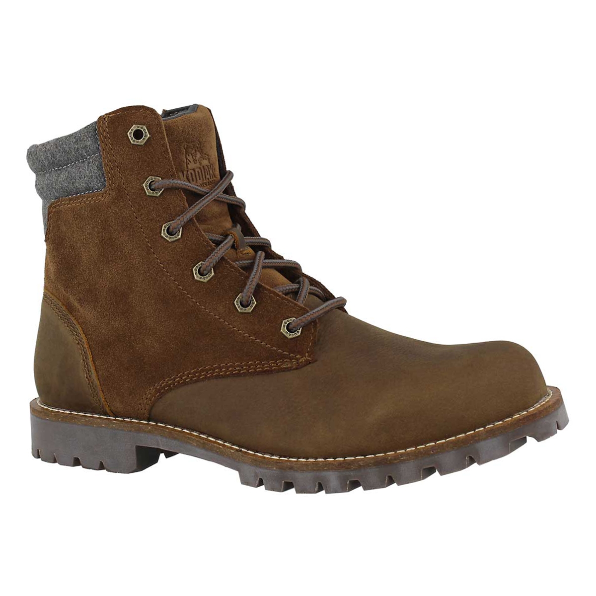 Men's BRONX gold waterproof ankle boots