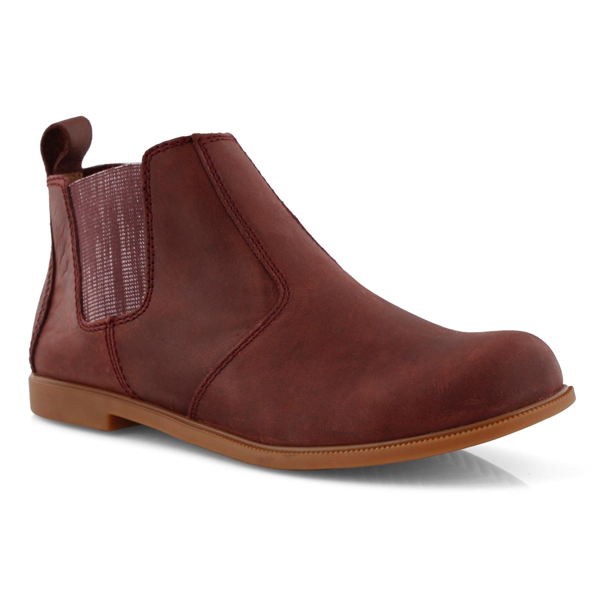 Lds Low-Rider red chelsea boot