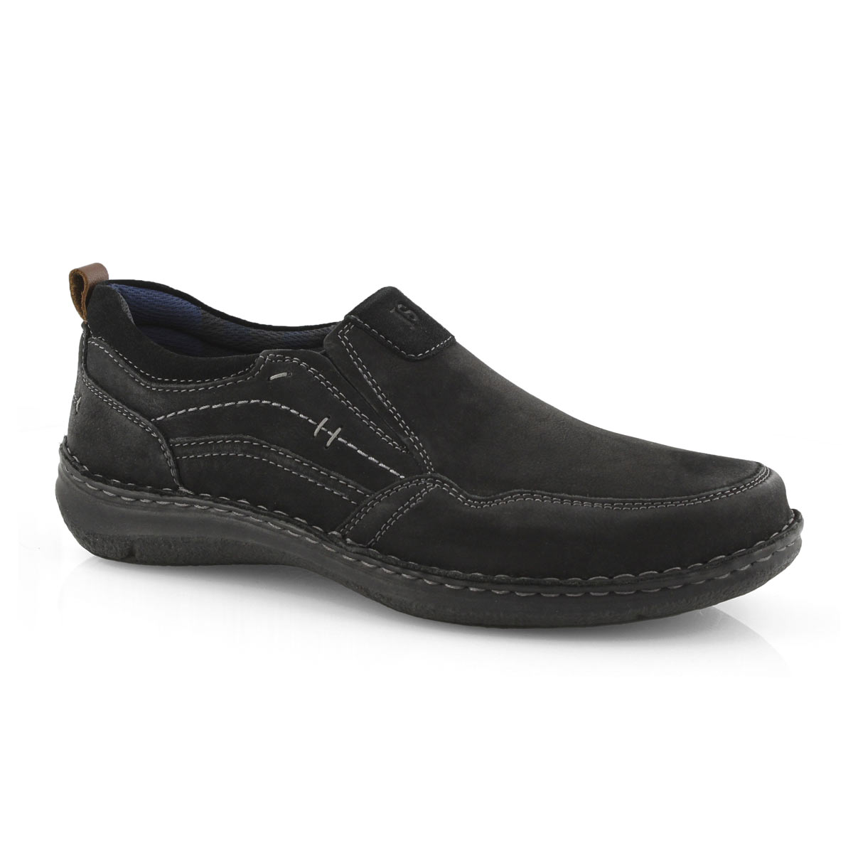 Mns Anvers 48 blk slip on casual shoe