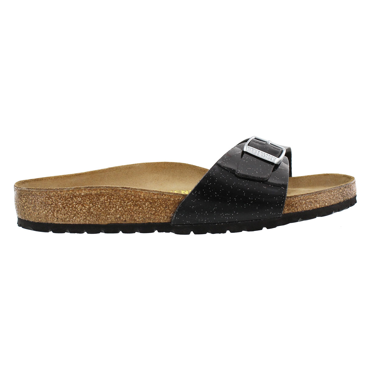 Lds Madrid magic galaxy blk slide sandal