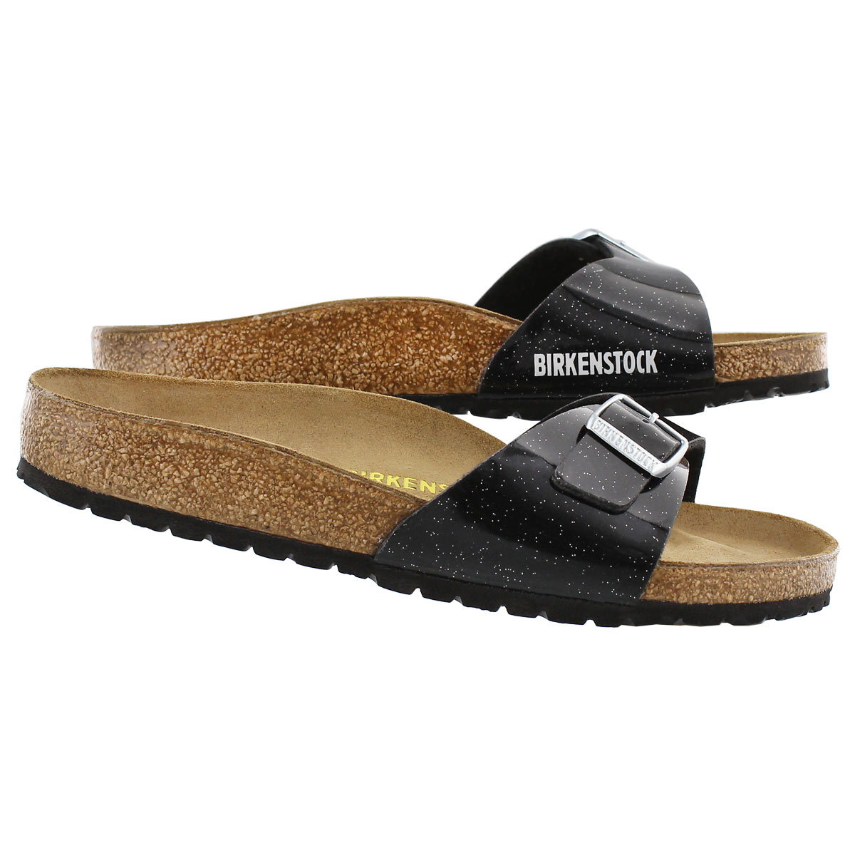 Lds Madrid magic galaxy blk slide sandal