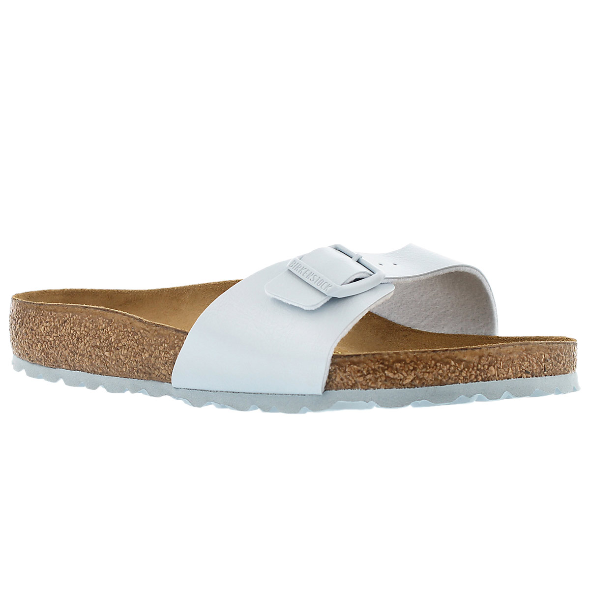 Lds Madrid baby blue 1 strap sandal