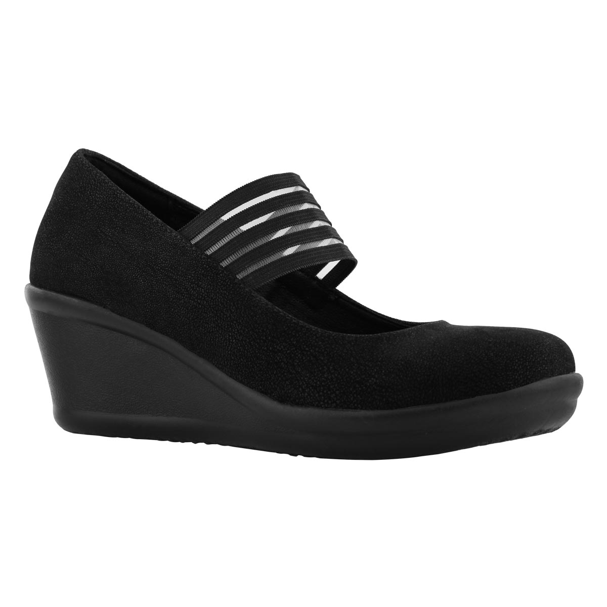 Lds Rumblers Space Odyssey blk wedges
