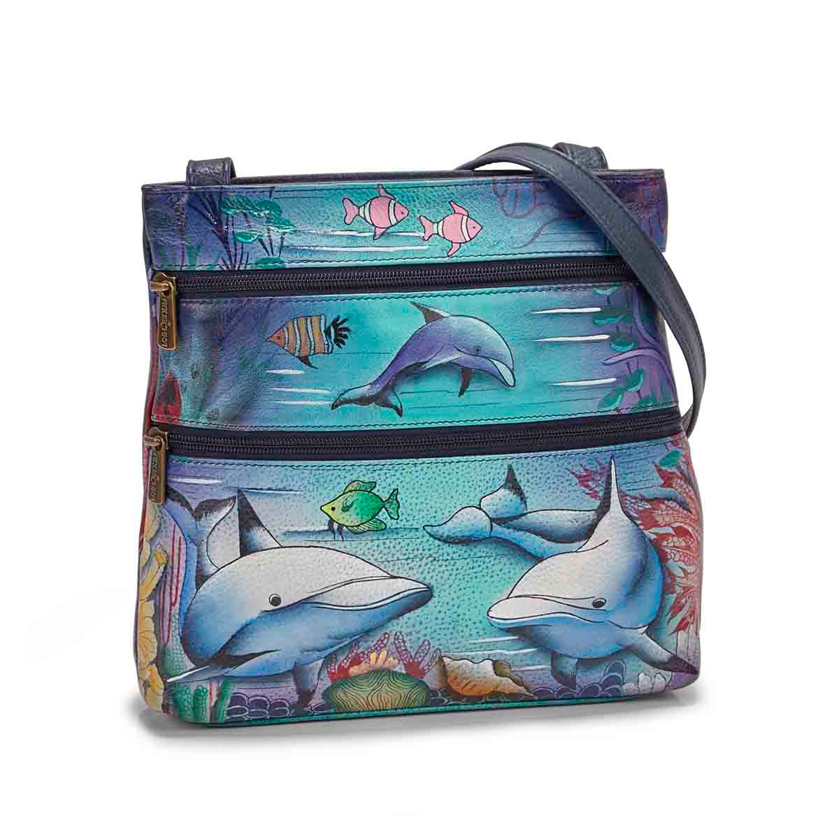 Women's DOLPHIN WORLD crossbody bag