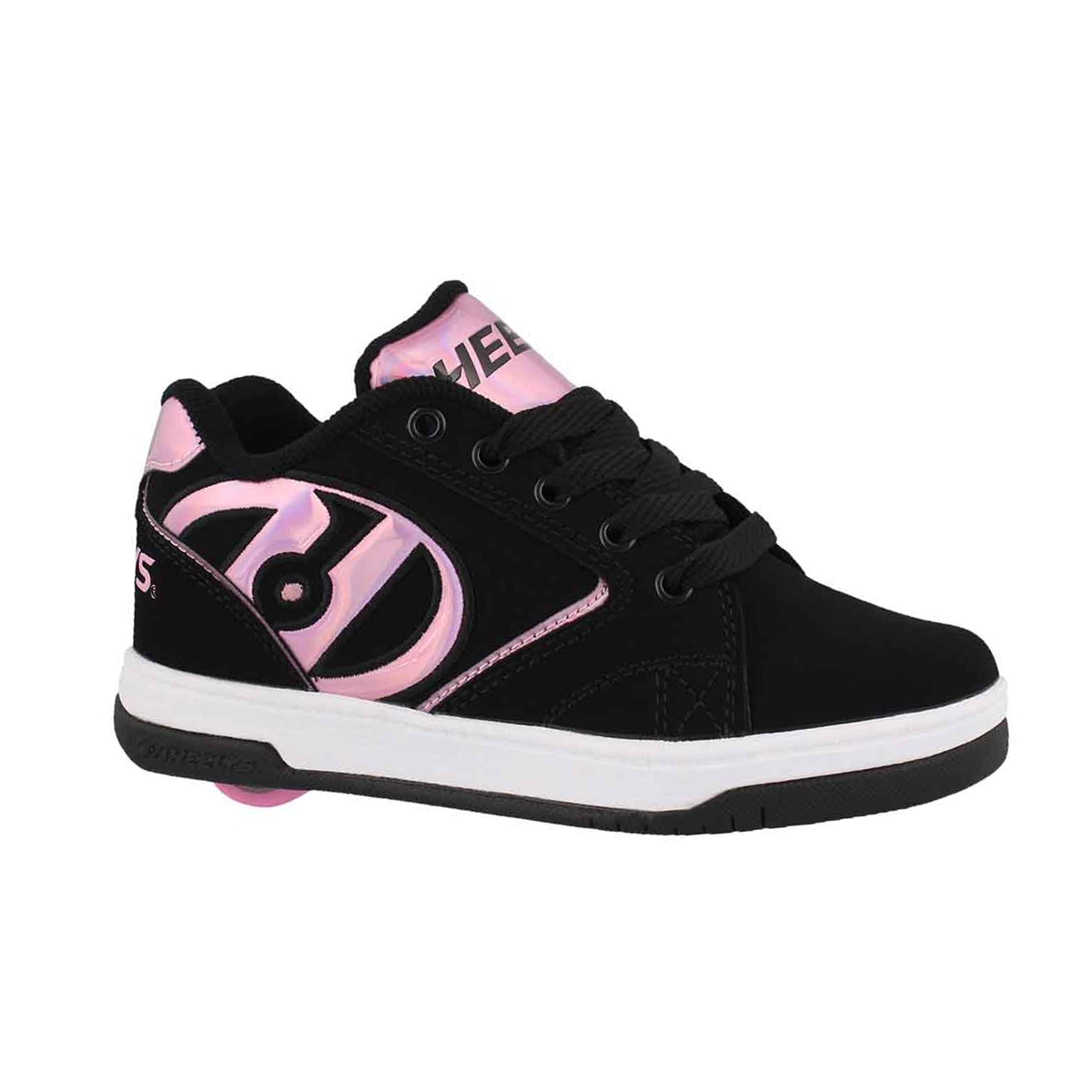 Grls Propel 2.0 bk/pnk/gas skate sneaker