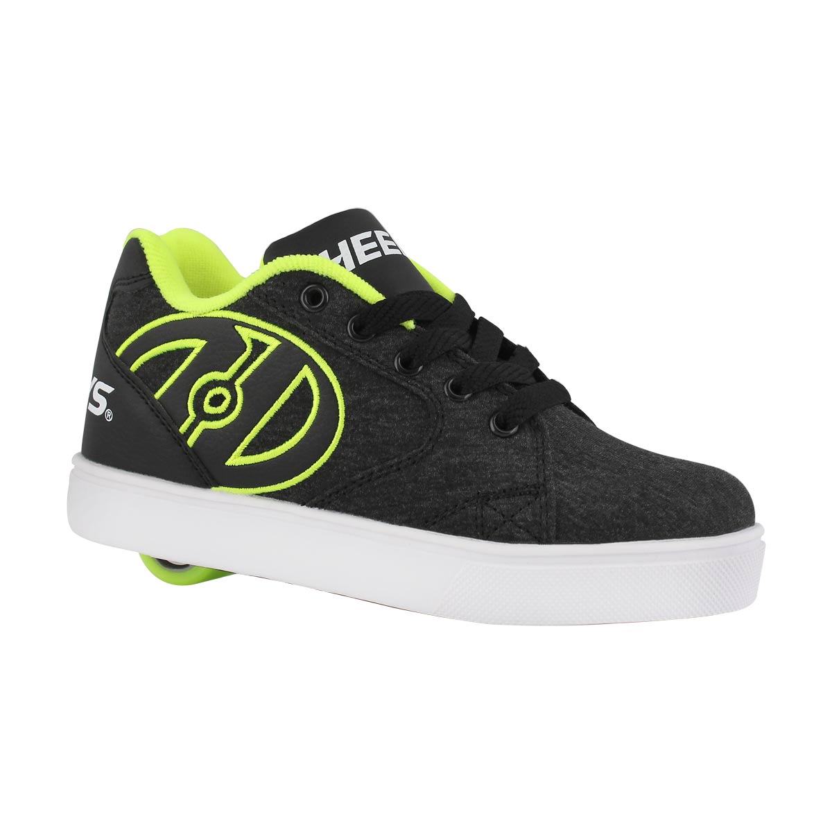 Bys Vopel blk/yllw skate sneaker