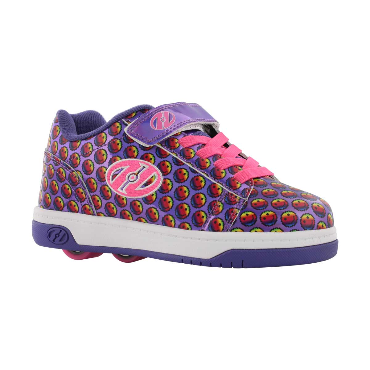 Grls Dual Up x2 ppl smiles skate sneaker