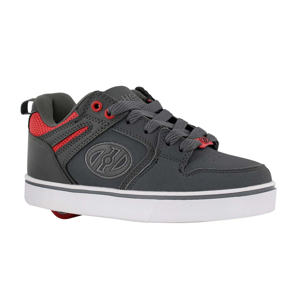 Bys Motion 2.0 char/red skate sneaker