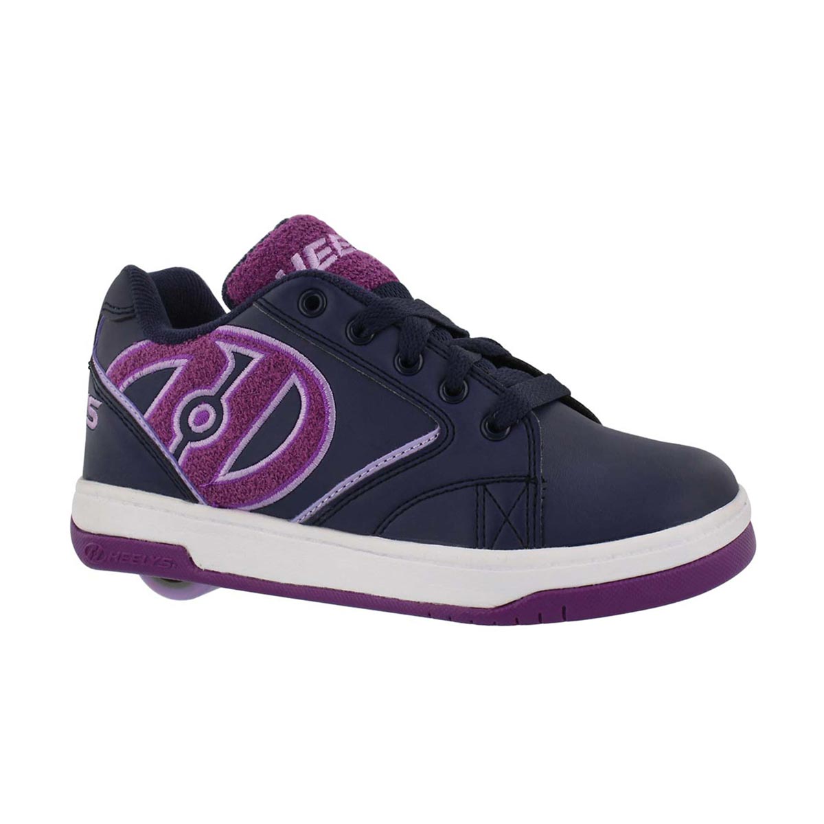 Grls Propel Terry nvy/ppl skate sneaker