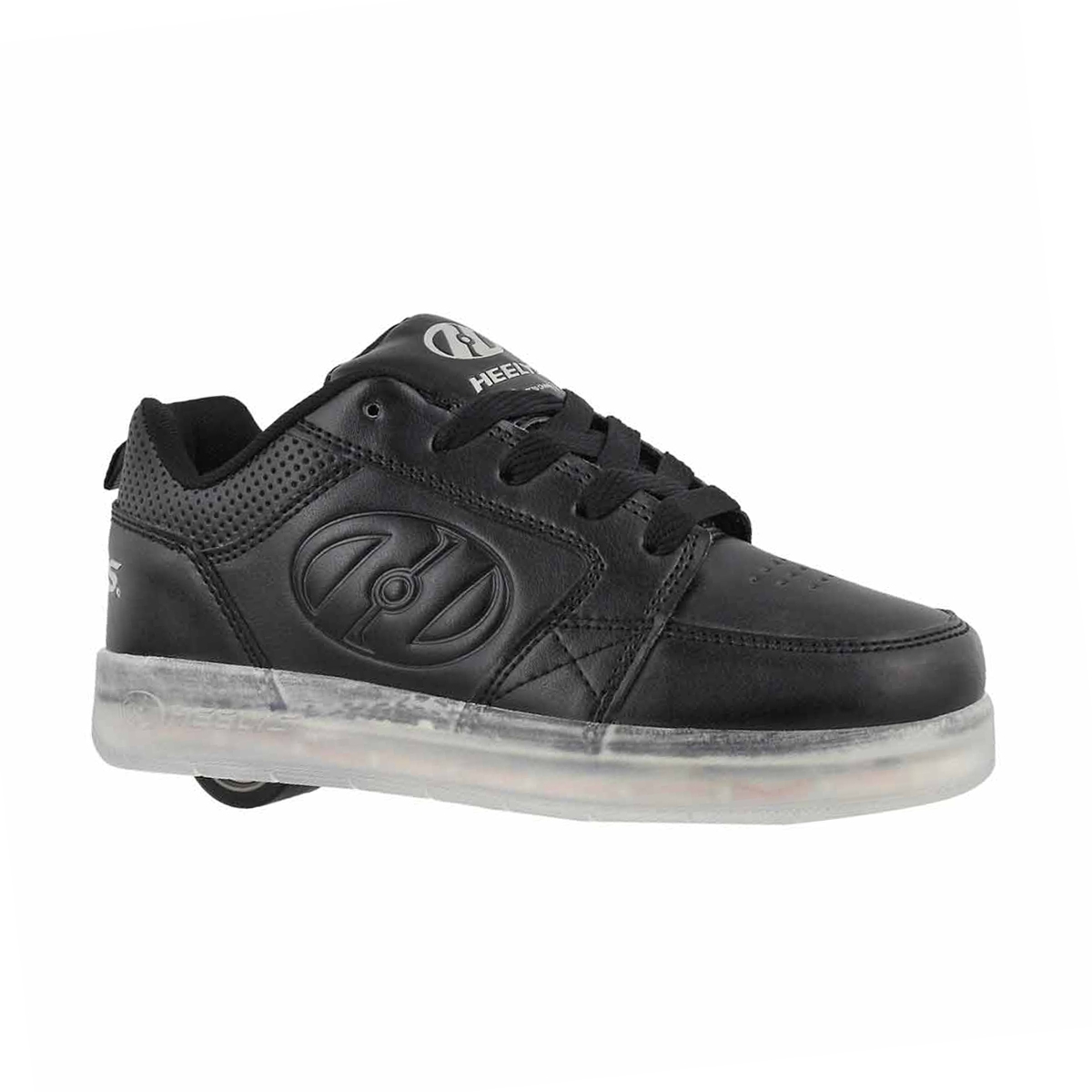 Kds Premium 1 Lo blk light up skate snkr