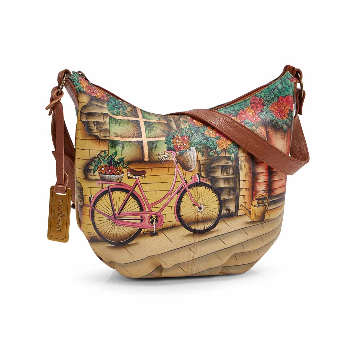 Women's VINTAGE BIKE hobo bag