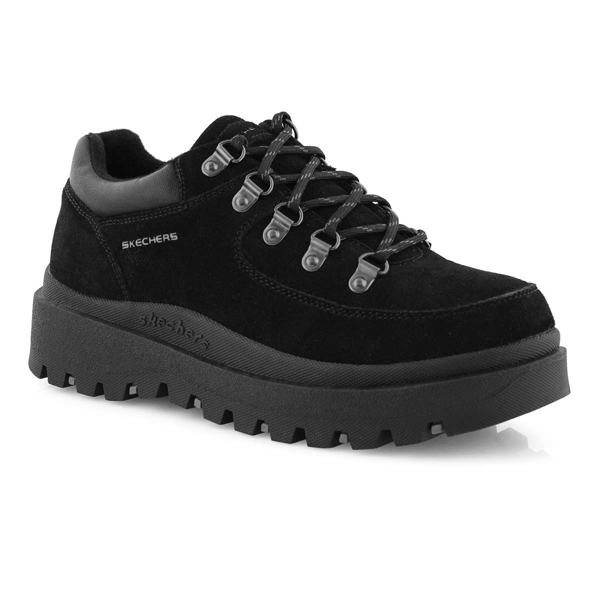Lds Shindigs blk 5 eye ankle boot