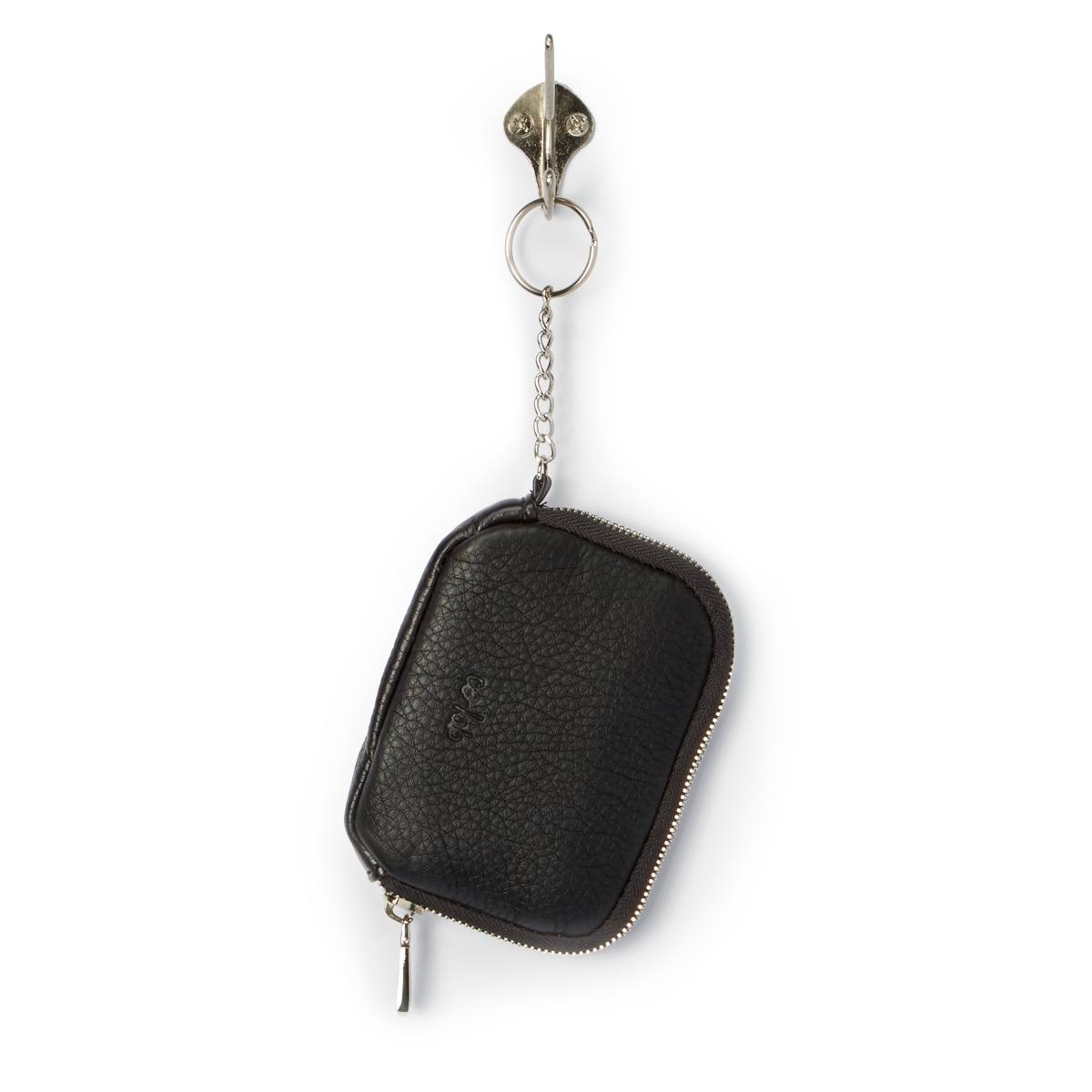 Lds black zip up wallet