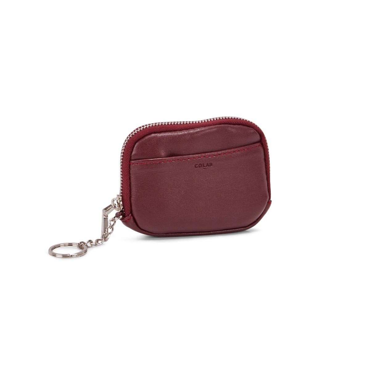 Lds wine zip up wallet