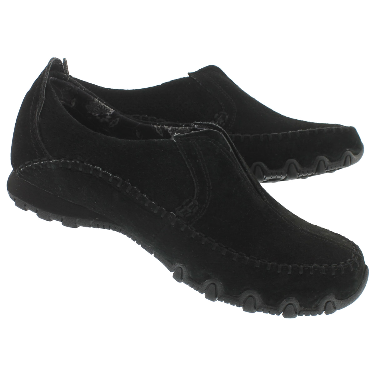 Lds Bikers Freeway blk slip on moc