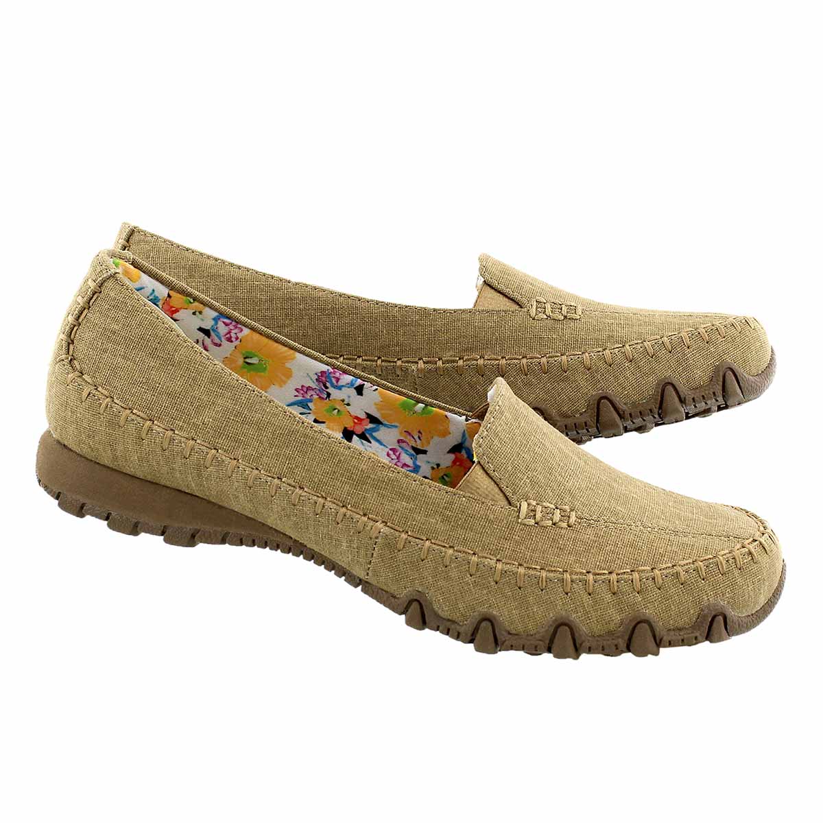Lds Neverland tan slip on casual shoe