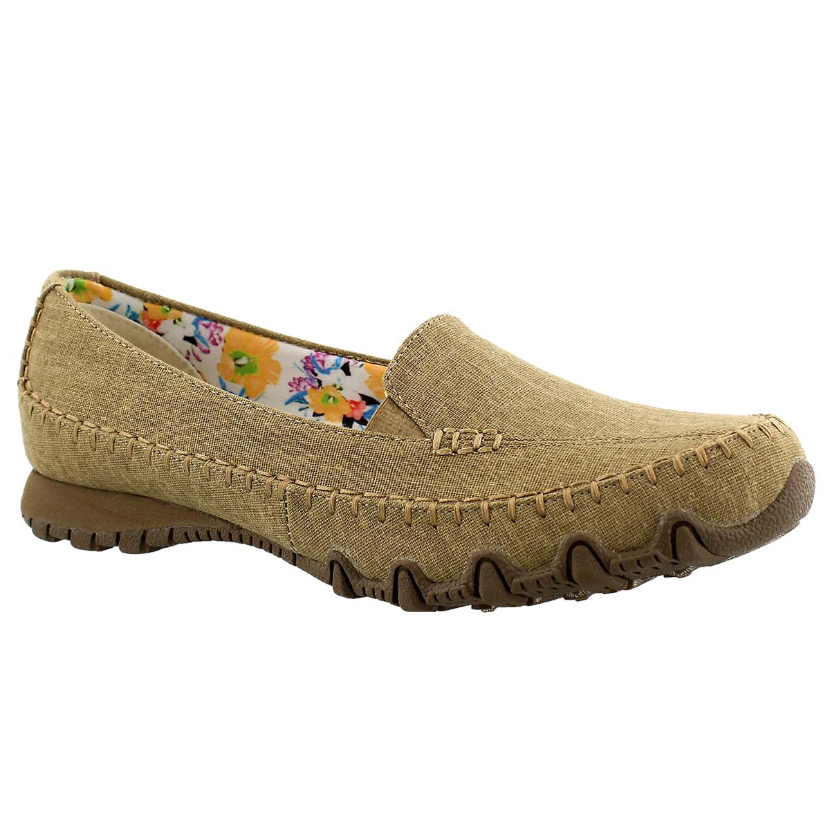 Lds Neverland tan slip on casual shoe