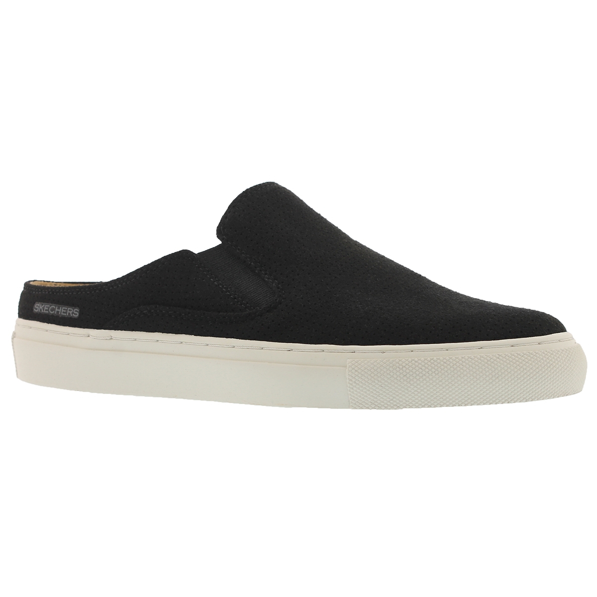 Women's VASO black open back slip on shoes