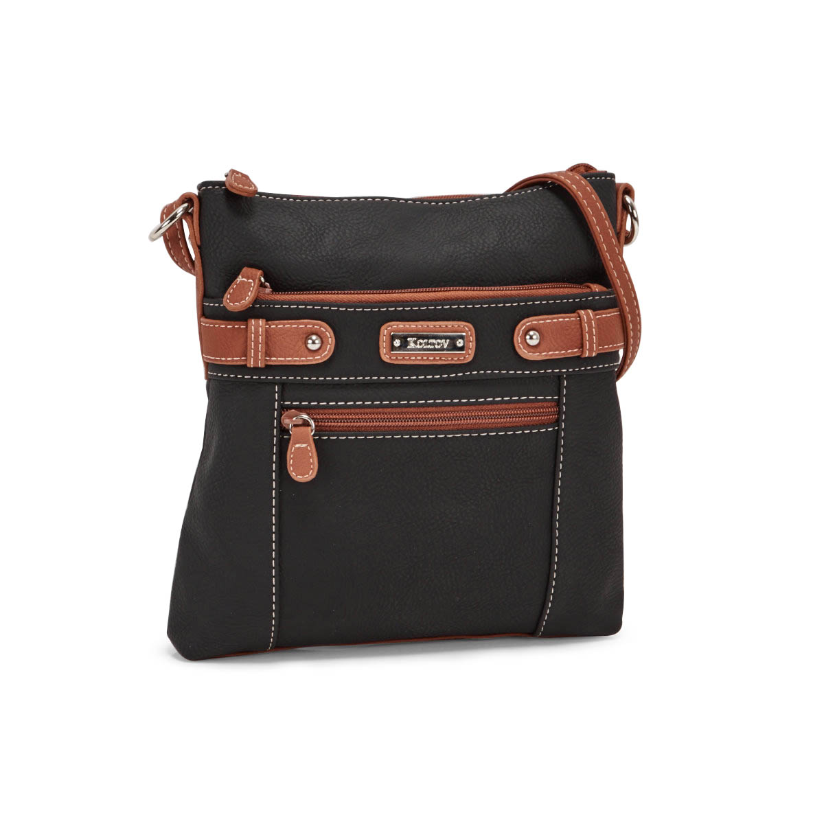 Lds Sally blk/hazel small cross body bag