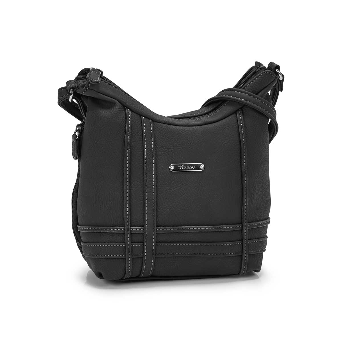 Lds Georgia Mini black cross body bag