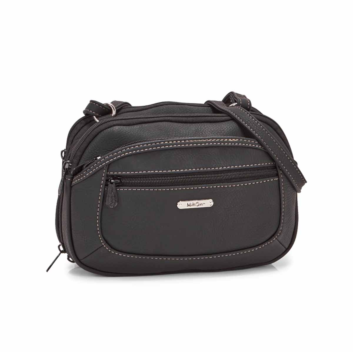 Women's TERABYTE black cross body bag