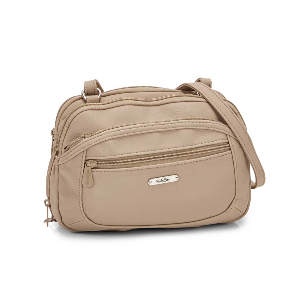 Women's TERABYTE taupe cross body bag