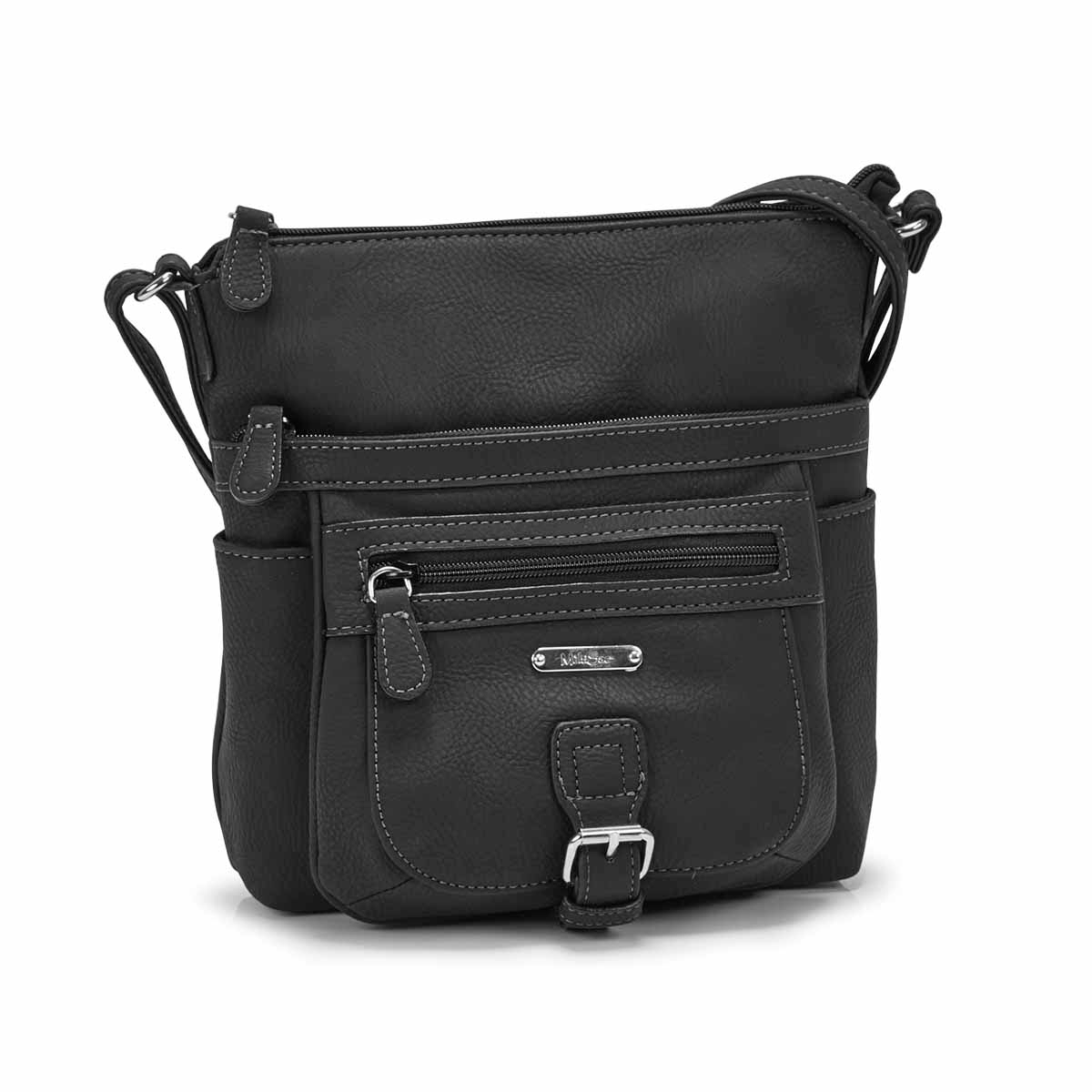 Women's MINI FLARE black crossbody
