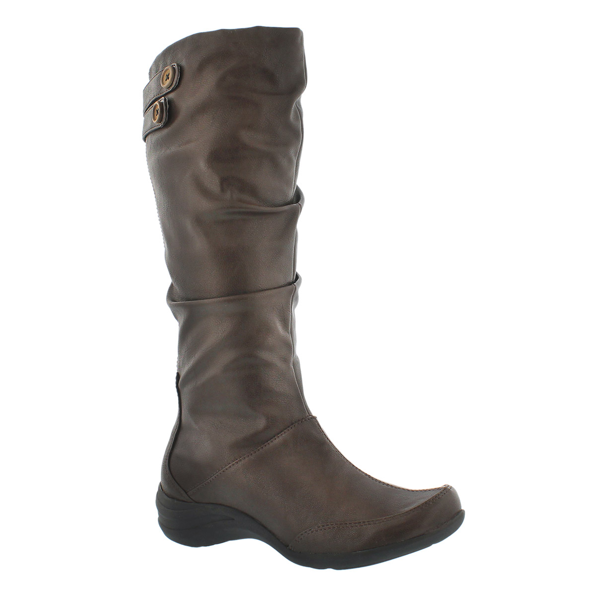 Lds Milieu brown tall dress boot