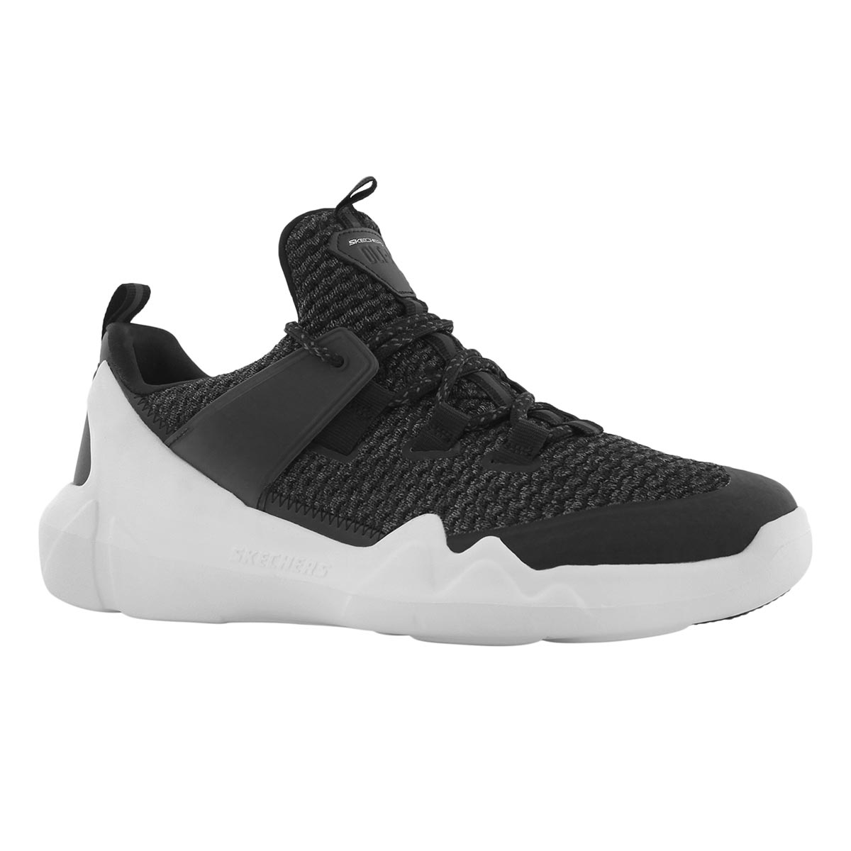 Men's DLT-A black lace up running shoes