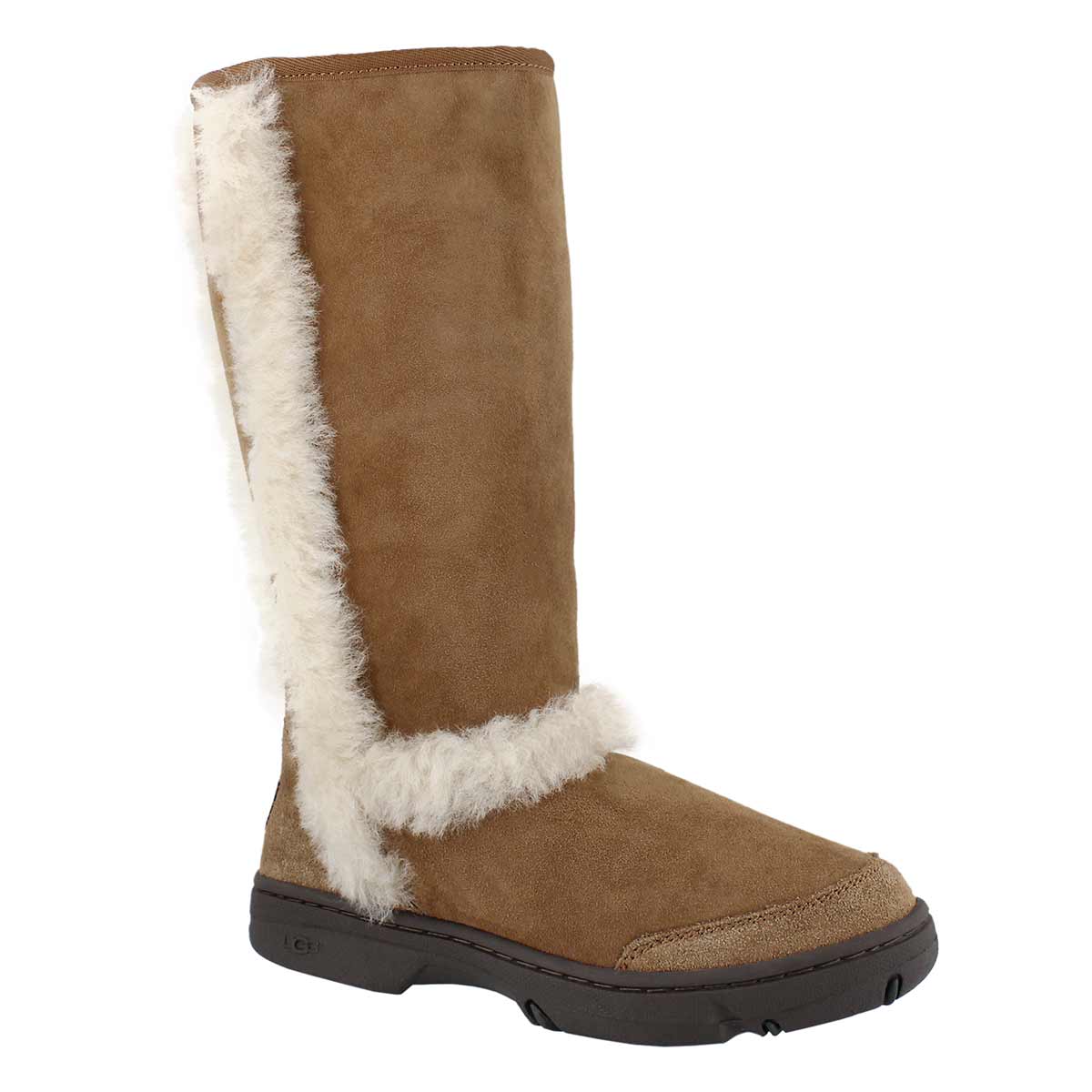Lds Sunburst ches tall sheepskin boot
