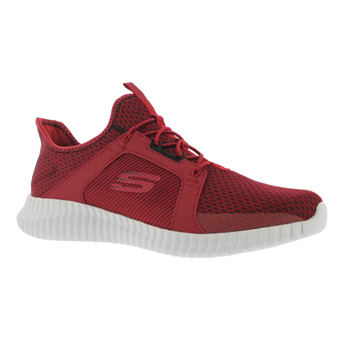 Men's ELITE FLEX red/black slip on sneakers