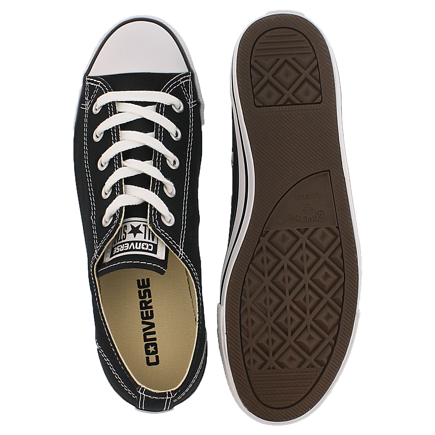 Lds CT AllStar Dainty Canvas black ox