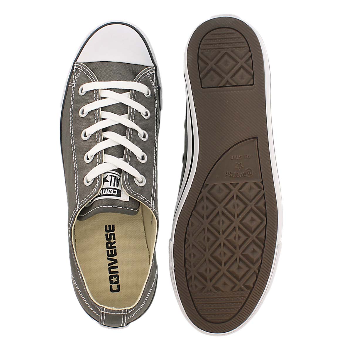 Lds CT AllStar Dainty Canvas charcoal ox