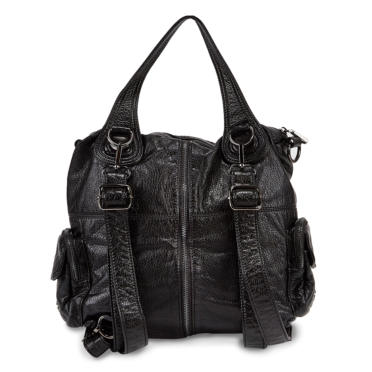 Lds black washed convert. backpack