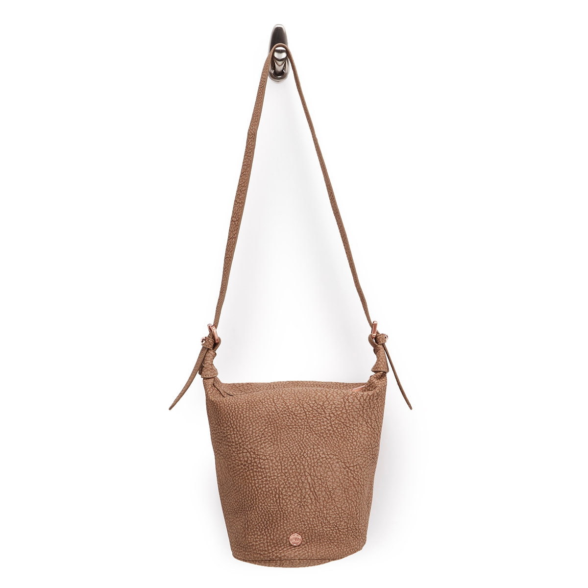 Lds sand bucket cross body bag
