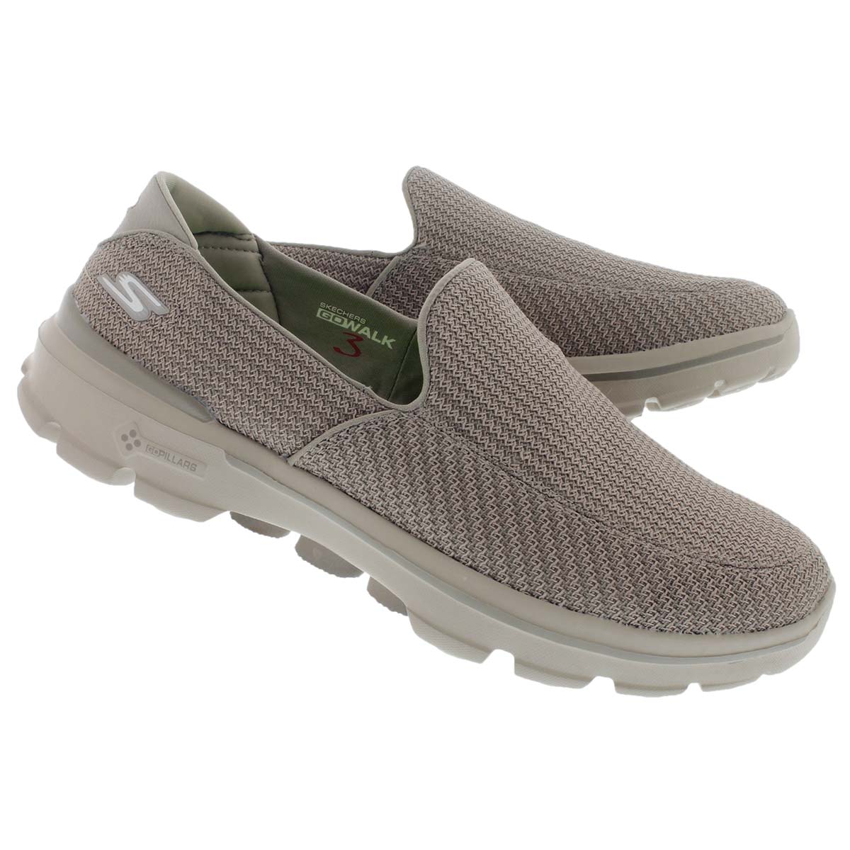 Mns GOwalk 3 stone mesh slip on