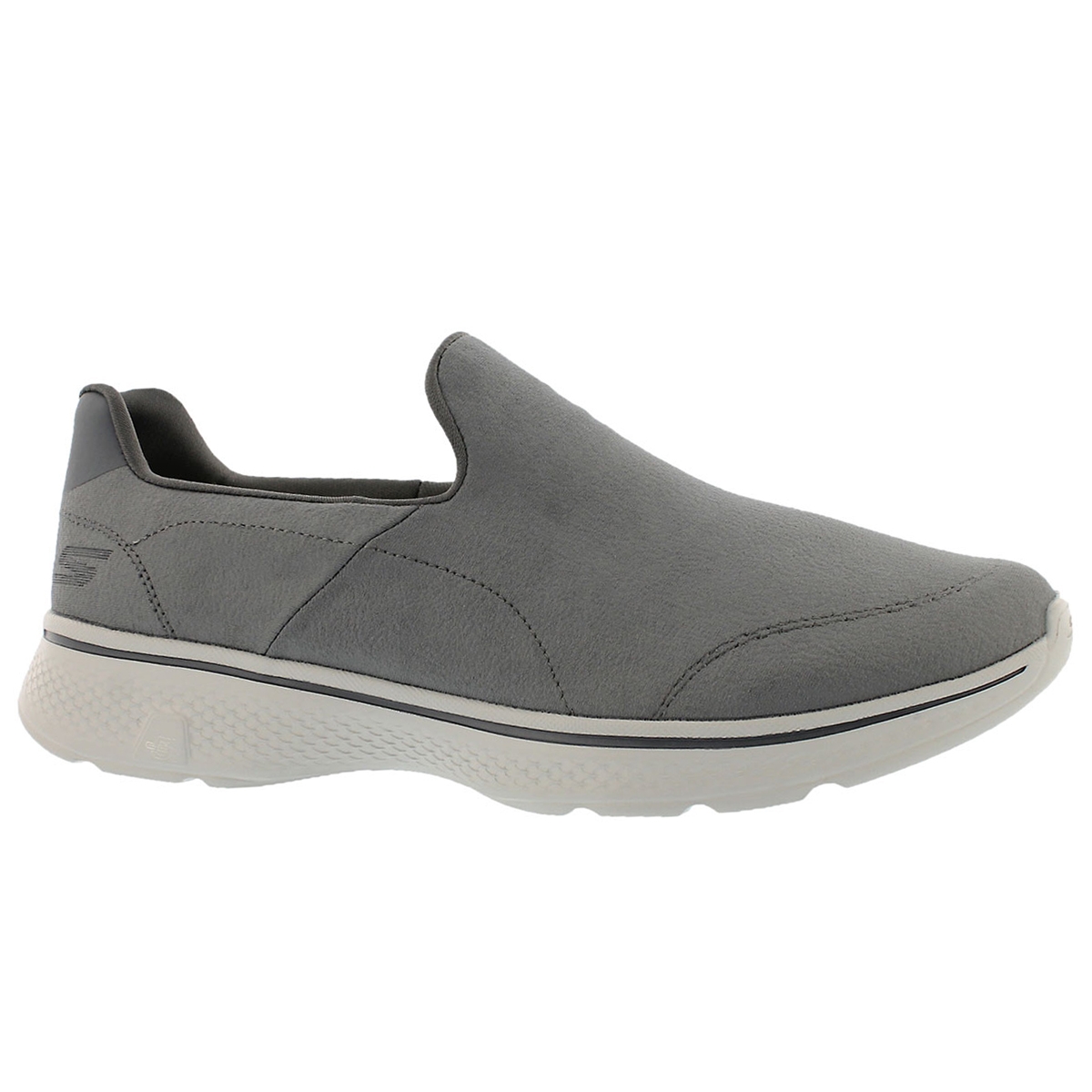 Men's GOwalk 4 REMARKABLE charcoal slip on shoes