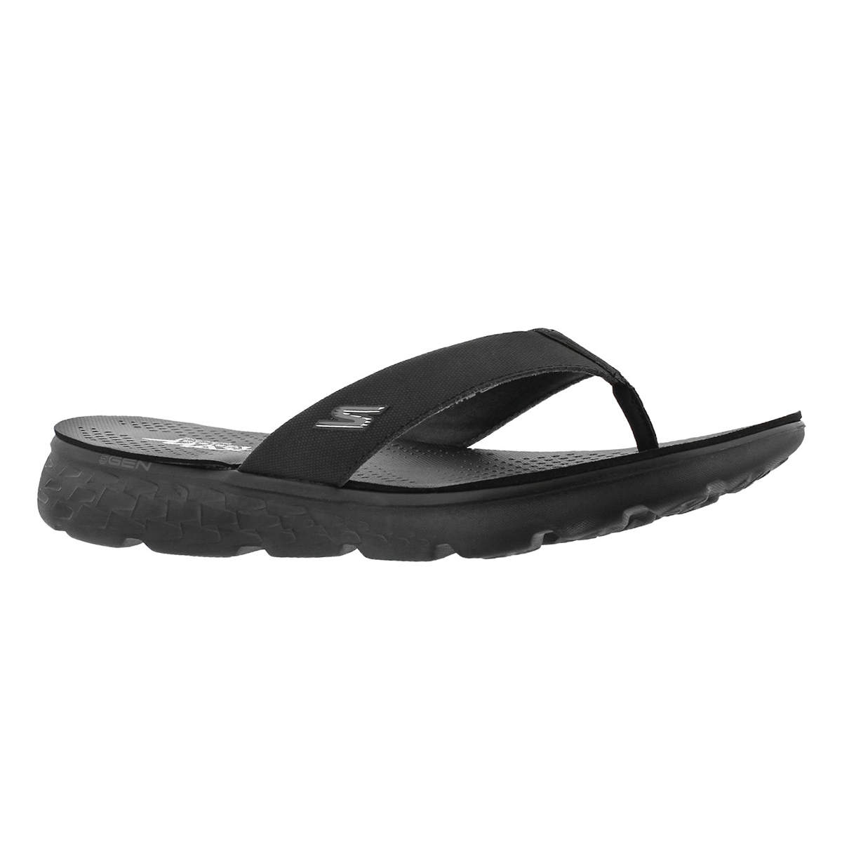 Men's ON-THE-GO 400 SHORE black flip flops