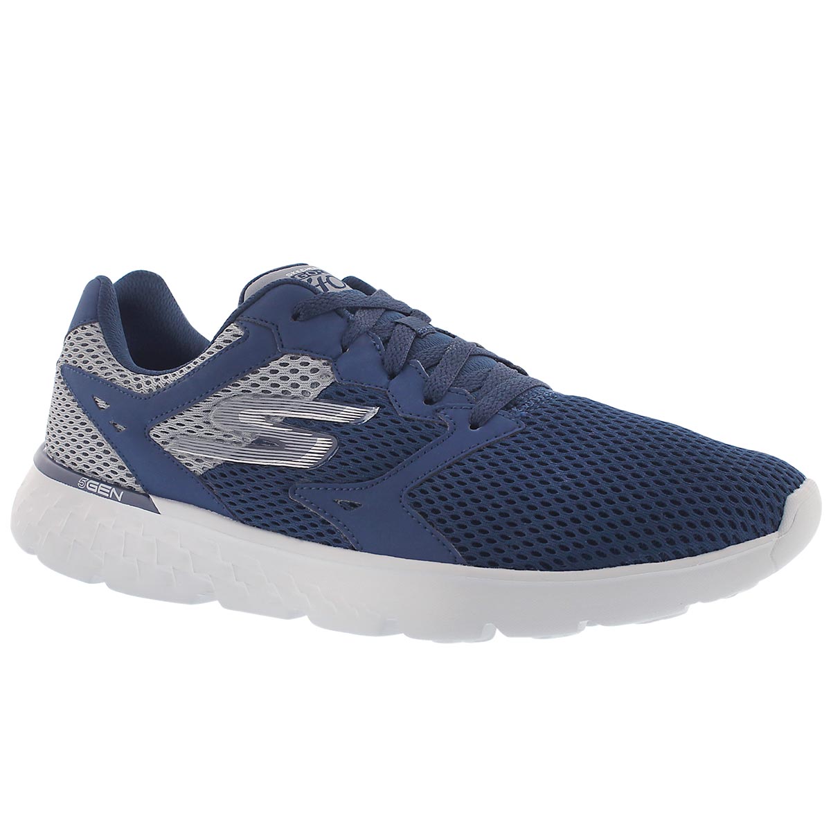 Mns GO Run 400 navy lace up running shoe