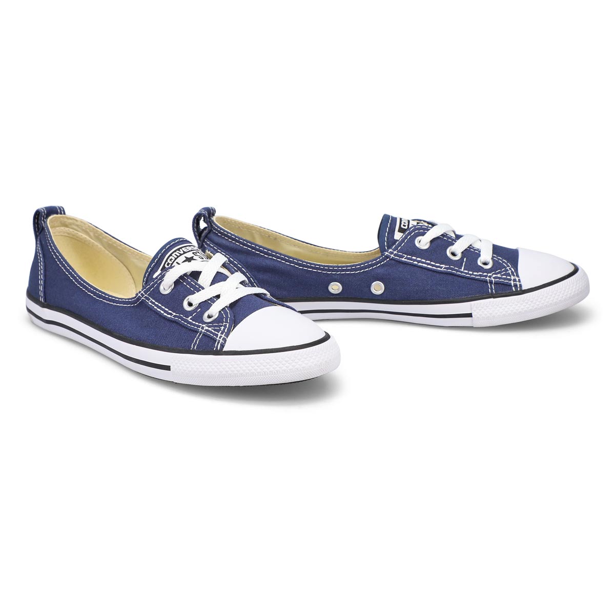 Lds CT A/S Ballet Lace navy slip on