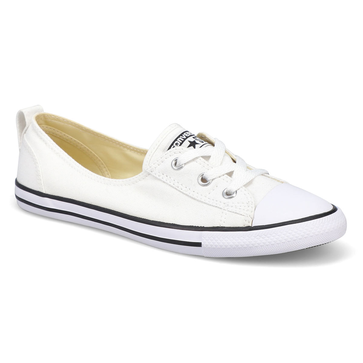 Converse Women's CT ALL STAR BALLET LACE white slip-ons