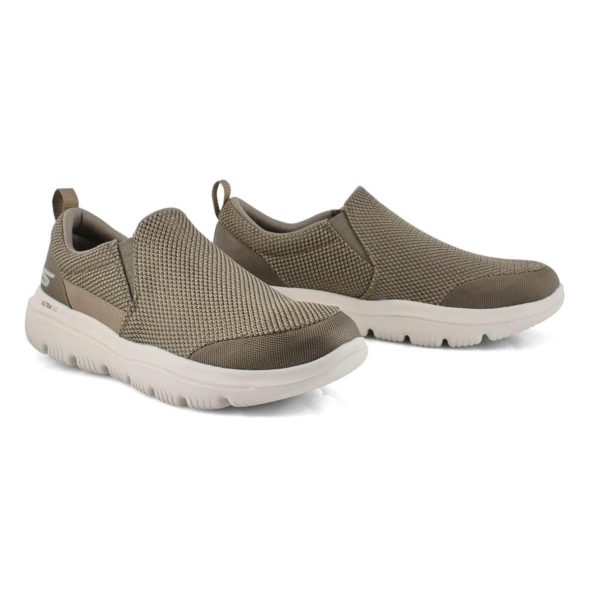skechers go walk homme argent