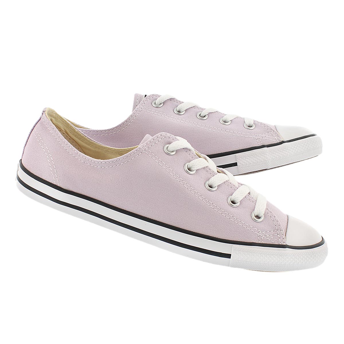 Lds CT AllStar Dainty Canvas purp oxford