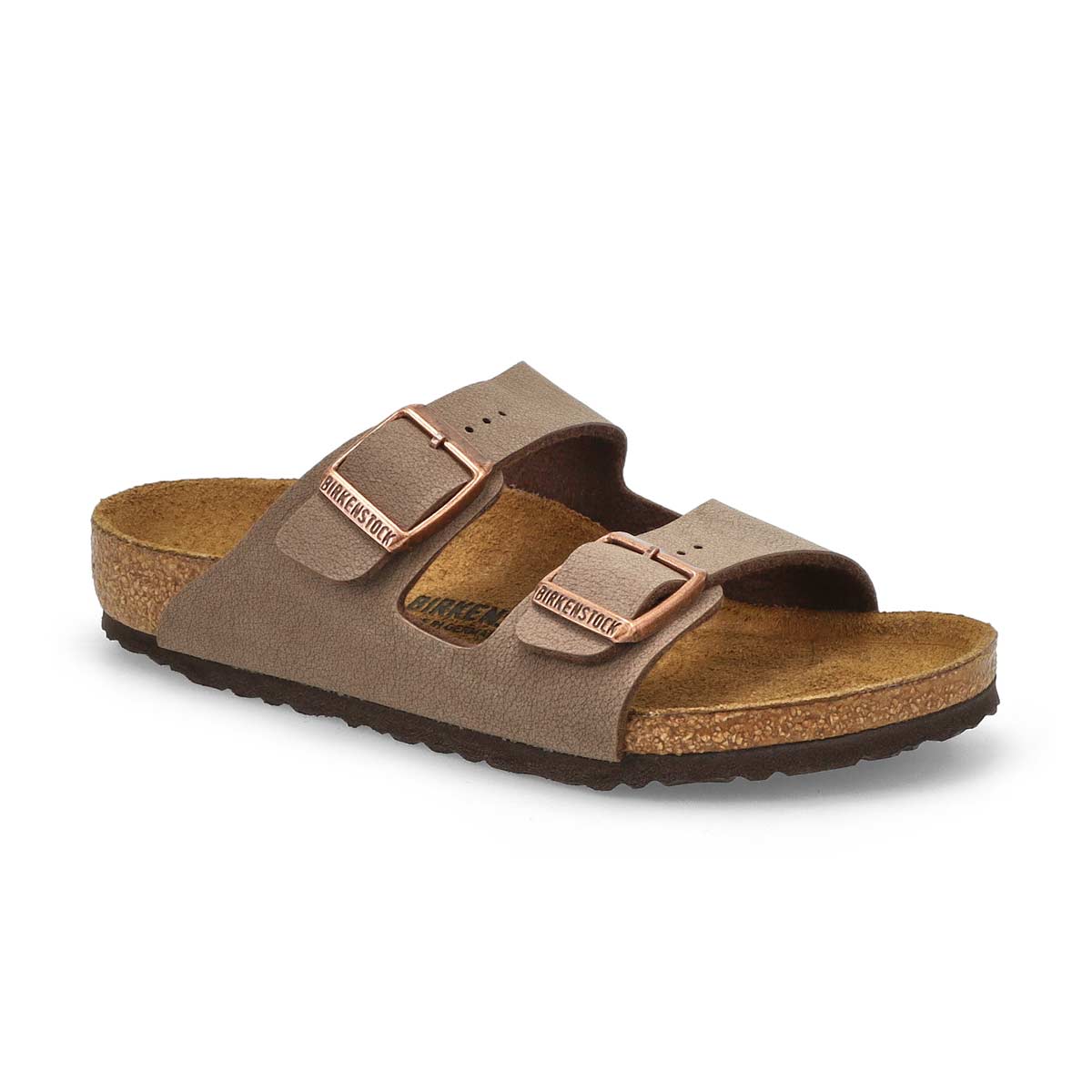 Kids' ARIZONA mocha 2 strap sandals - Narrow