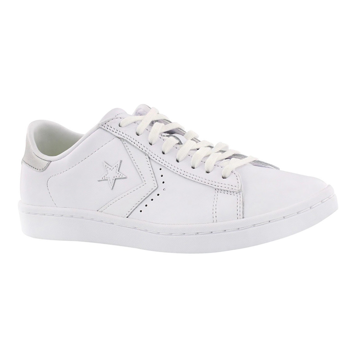 Women's PL LP white/silver metallic sneakers