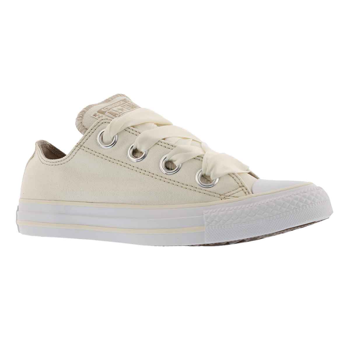 Women's CT ALL STAR BIG EYELETS egret/kki sneakers